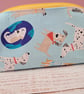 Fun dog themed fabric pencil case (short) - Image 7