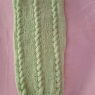 Hand knitted dog coat 
