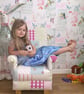 Children's Sheep Armchair iLiv Baa Lambs Duck Egg Green Kids Chair Animals Farm - Image 6