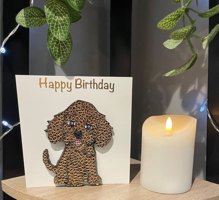 Stunning Handmade Quilled Card