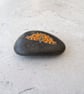 Butterfly Art Hand Painted Stone 'Comma Butterfly' - Image 3