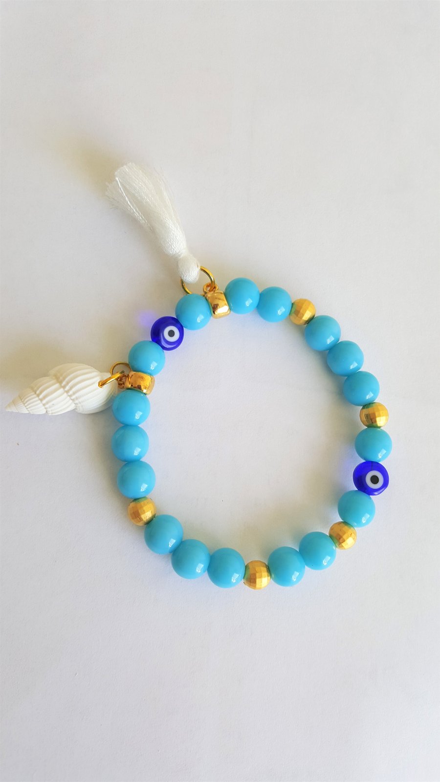 Shell Festival Friendship Tassel Bracelet 
