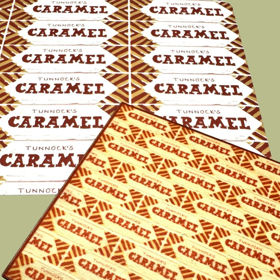 Perfectly Imperfect SECONDS - Caramel Magnet and Postcard