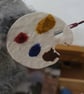 Leonardo a Hand Knitted Mouse - Image 3