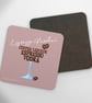 Espresso Martini Cocktail Coaster - Image 1