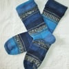 Handmade Wool Socks SIZE: 4-6 UK, 6-8 US, 36-38 EURO