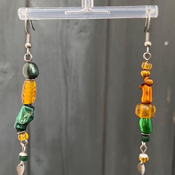 Tamara - Mismatch style Boho Fairygrunge Earrings 