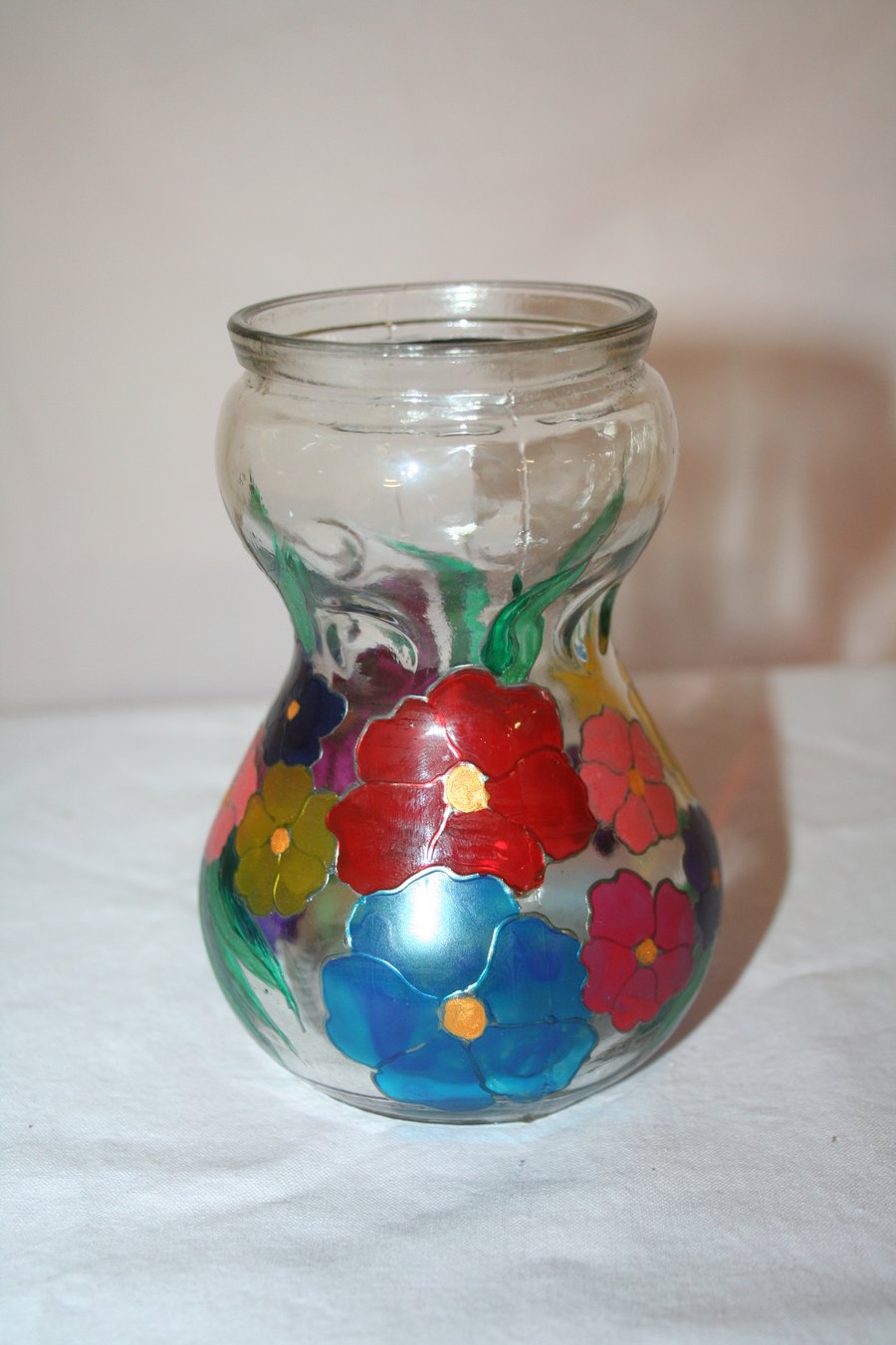 Floral - Handpainted Vase