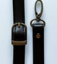 Black Turn-Lock Clasp & Strap Hardware Kit for Making a Felt Bag on a Ball - Image 2
