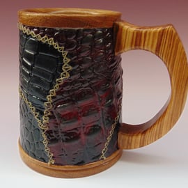 Patchwork Leather Tankard (433)