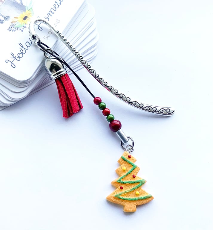 Christmas Tree Bookmark. Metal Bookmark. Bookmarks. Gingerbread Christmas Tree.