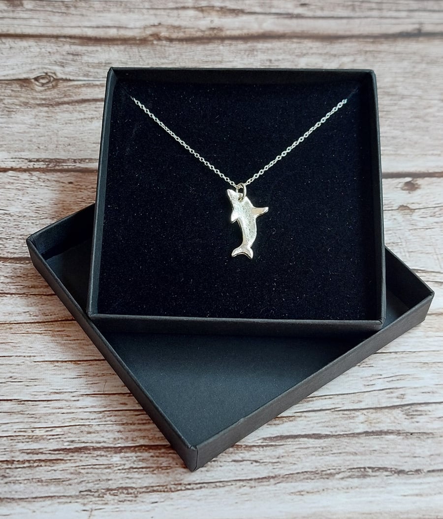 Silver Dolphin Pendant