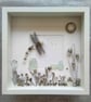 Winter Garden Dragonfly Art