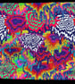 Abstract colourful Cotton Infinity Scarf  - Image 2