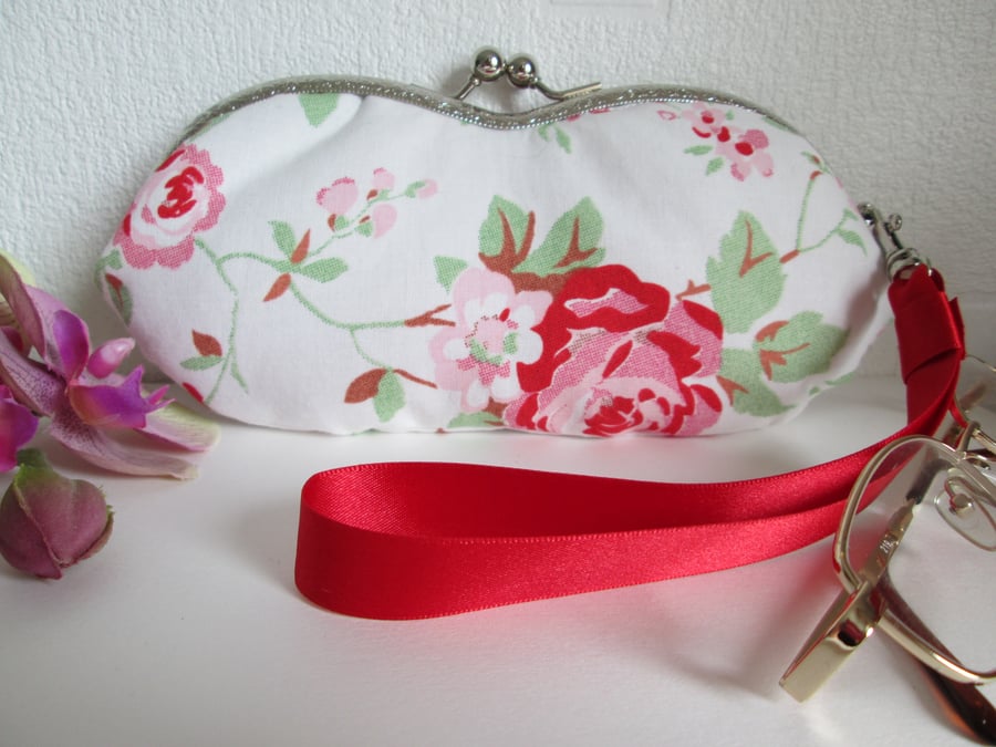Pretty Cath Kidston Fabric Glasses case