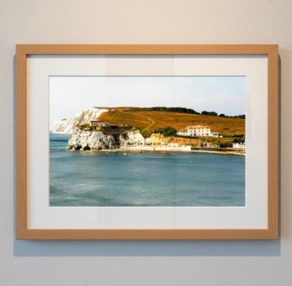 Freshwater Bay Isle of Wight Photo Print - Coastal Wall Art