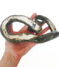 Snake Ceramic Ornament - Handmade - Image 6