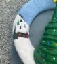 PDF Tutorial for my Christmas needle felted wreath. - Image 2