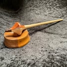 Supported spindle set