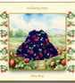 Navy Strawberries Dress for Baby Daisy  - Image 1