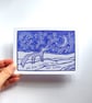Magpie, Fox and Whale Cards - Set of 3 - READY TO SHIP - Image 4