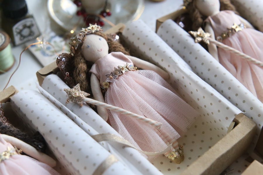 Reserved listing for Denice - Heirloom Christmas Fairy