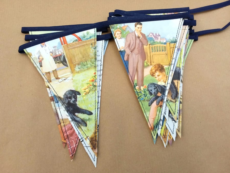 Ladybird book bunting - Puppy