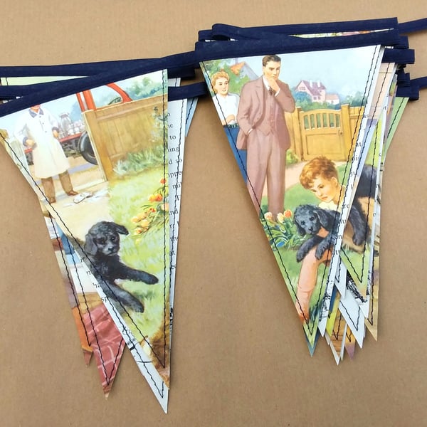 Ladybird book bunting - Puppy