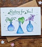 CongratulationsCard, Good Luck Card, Rooting For You Card, Plant Lovers Card - Image 5
