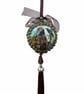 Handcrafted Green Man Bauble, Mythical Woodland Ornament