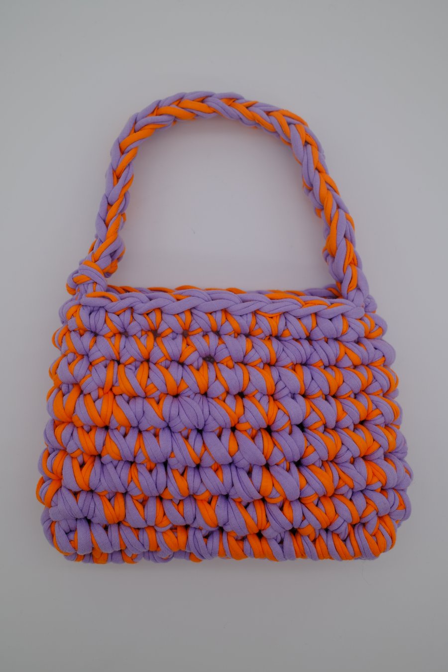 Crocheted shoulder bag 