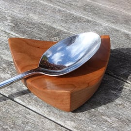 Cherry Wood Spoon Rest (SR2)