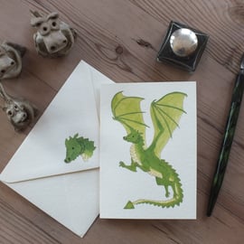 Dragon Blank Greetings Card