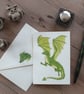 Dragon Blank Greetings Card - Image 1