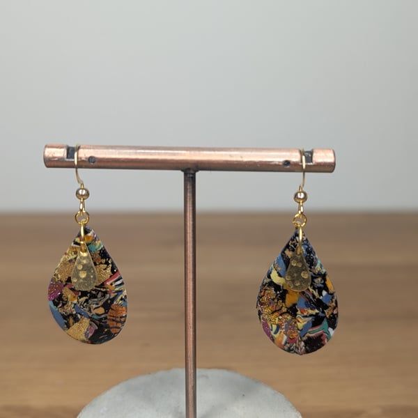 Summer bloom teardrop dangles 2