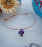 Friendship Bracelet-Leather & Howlite Cross - Image 3
