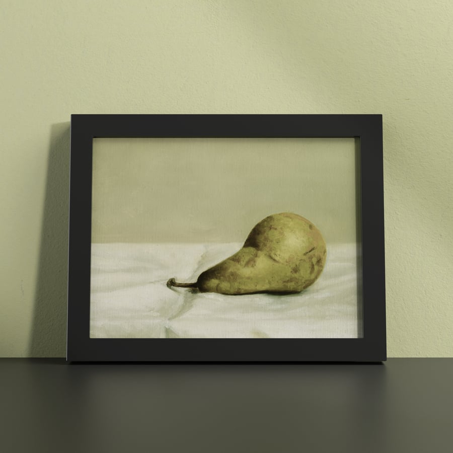 Still Life of a Pear