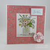 Any occasion floral greetings card