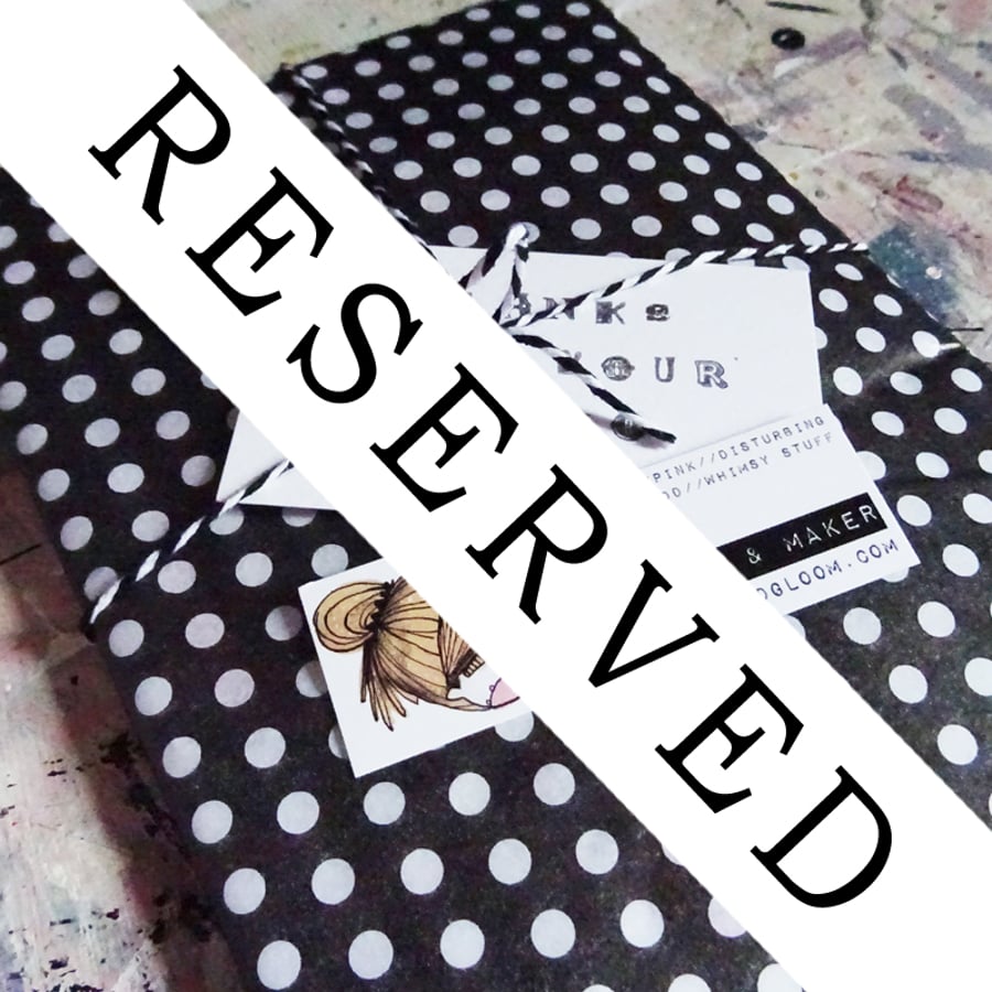 Reserved for Rachel Roberts
