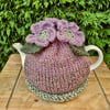 Large Floral Tea Cosy, 8 cup Crochet Flower Tea Cozy