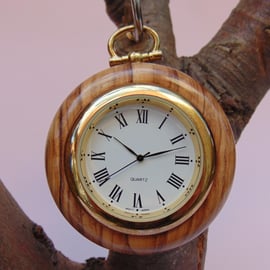 Olivewood Pocket Watch (25)
