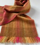 Harvest Musing i - Contemporary Handwoven Lambswool Scarf  - Image 5