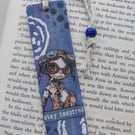 "Stay Inspired" wooden bookmark