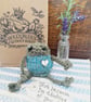 Just Because Frog Gift Handmade Frog Letter Box gift Thinking of you Present - Image 6