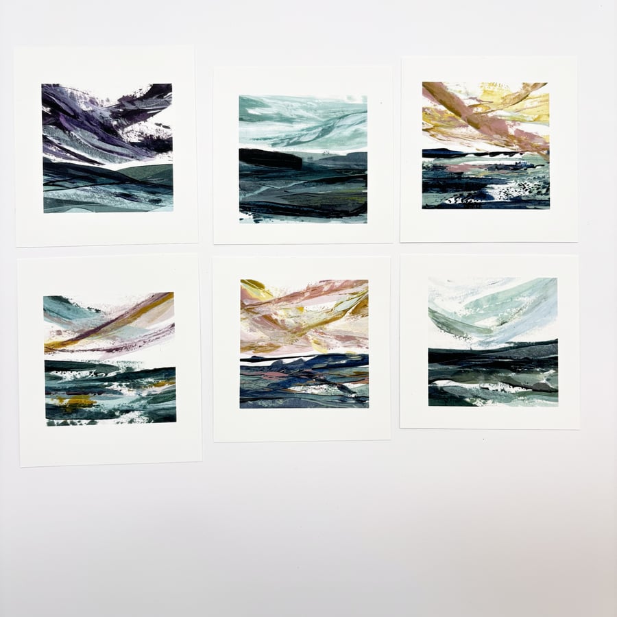 Perfectly Imperfect Tiny Seascape Prints - Sample 105