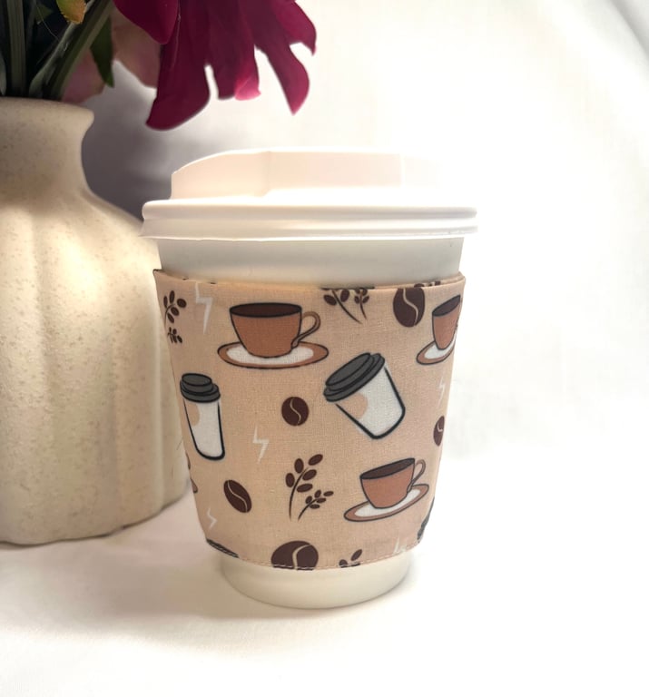 CozyCup Handmade Coffee Sleeve 