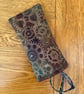 Steampunk Cogs Print Quilted Fabric Glasses Case - Image 4