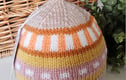 HAND KNITTED DESIGNER BABY  HATS AND MITTENS