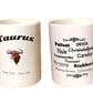 Taurus Star Sign Mug. Zodiac Mugs for Taurus's - Image 1