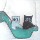 'The Owl and the Pussycat ' necklace